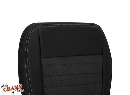 2019-2023 Ford Ranger Driver Side Bottom Cloth Seat Cover Black
