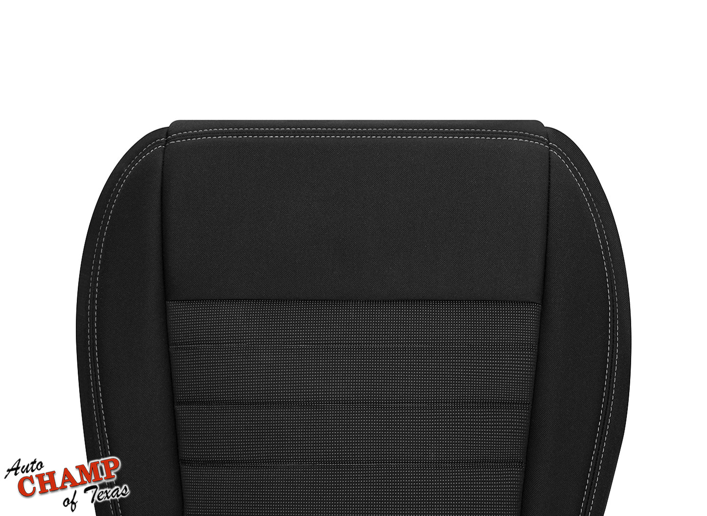 2019-2023 Ford Ranger Driver Side Bottom Cloth Seat Cover Black
