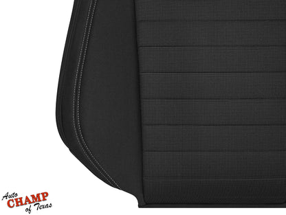 2019-2023 Ford Ranger Driver Side Lean Back Cloth Seat Cover Black