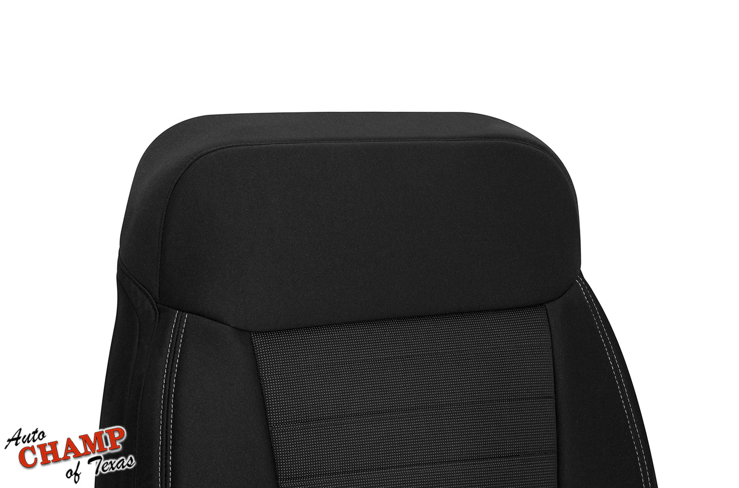 2019-2023 Ford Ranger Driver Side Lean Back Cloth Seat Cover Black