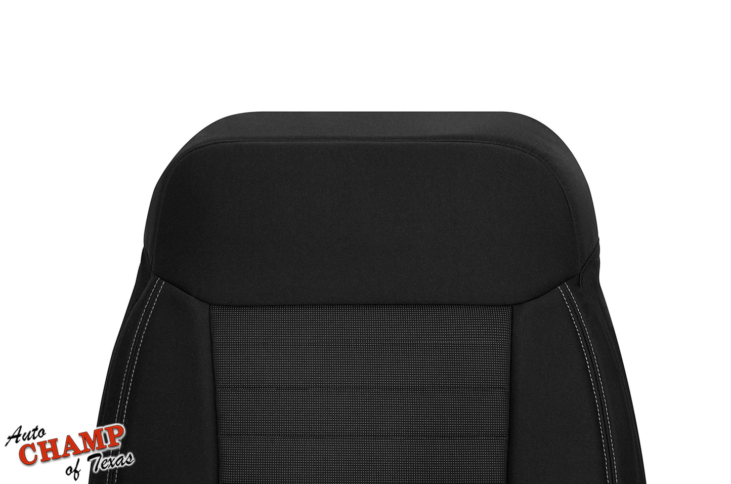 2019-2023 Ford Ranger Driver Side Lean Back Cloth Seat Cover Black
