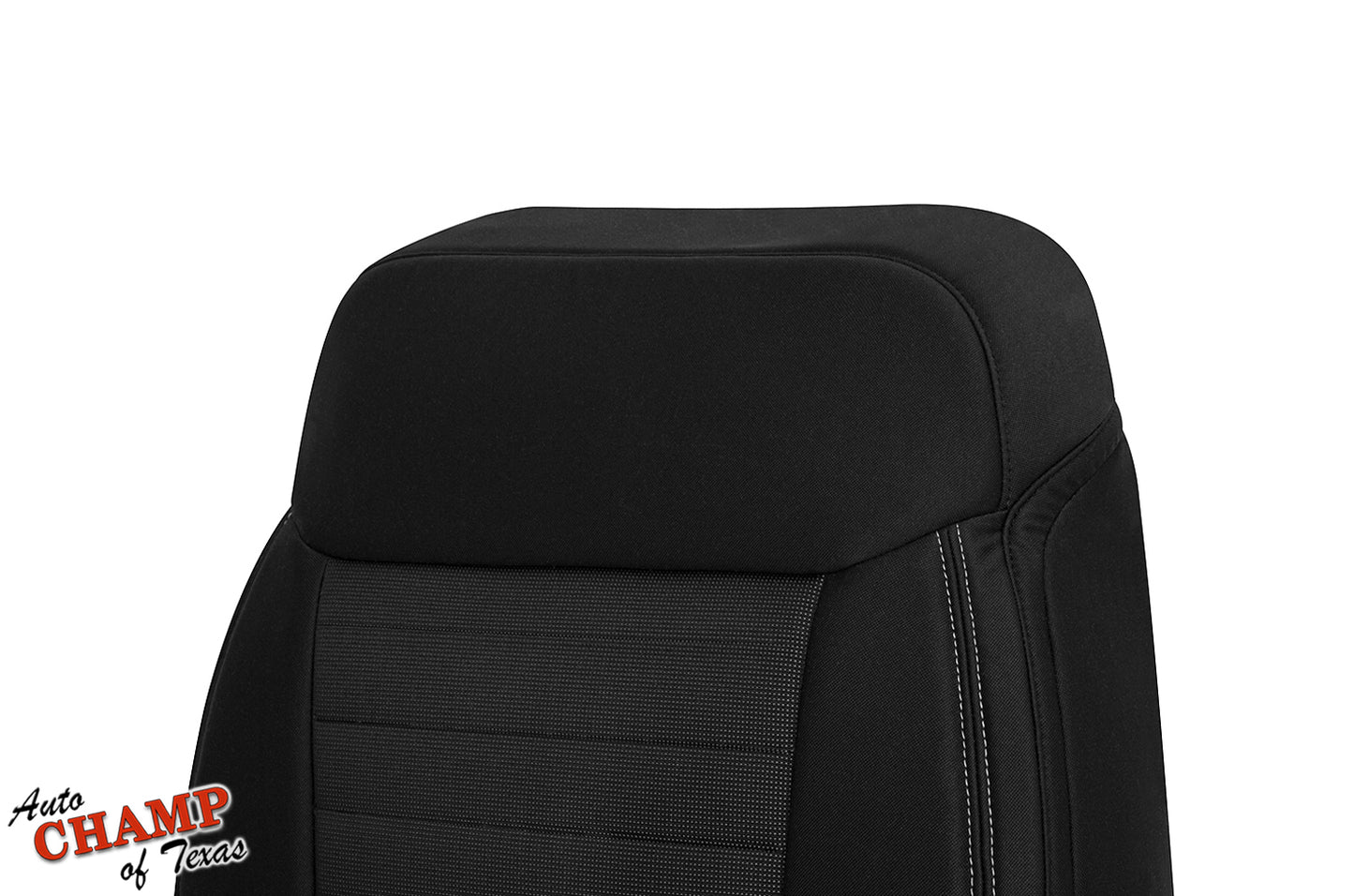 2019-2023 Ford Ranger Driver Side Lean Back Cloth Seat Cover Black