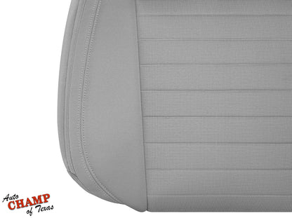 2019-2023 Ford Ranger Driver Side Lean Back Cloth Seat Cover Gray