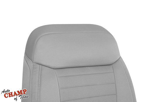 2019-2023 Ford Ranger Driver Side Lean Back Cloth Seat Cover Gray