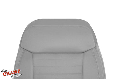 2019-2023 Ford Ranger Driver Side Lean Back Cloth Seat Cover Gray