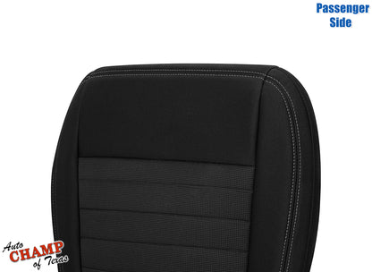 2019-2023 Ford Ranger Passenger Side Bottom Cloth Seat Cover Black