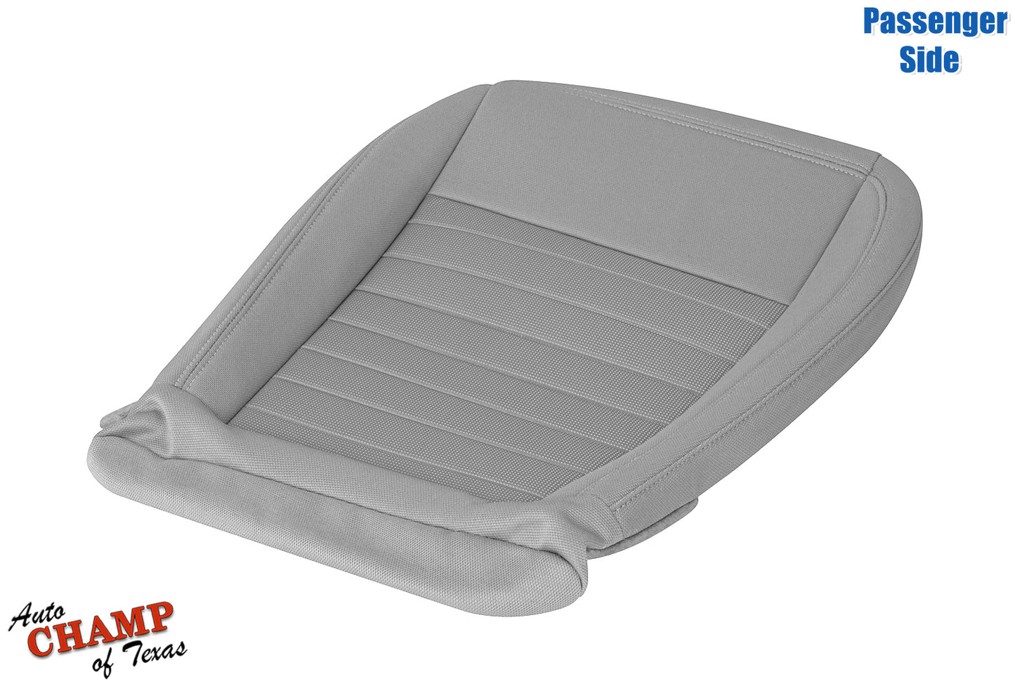 2019-2023 Ford Ranger Passenger Side Bottom Cloth Seat Cover Gray