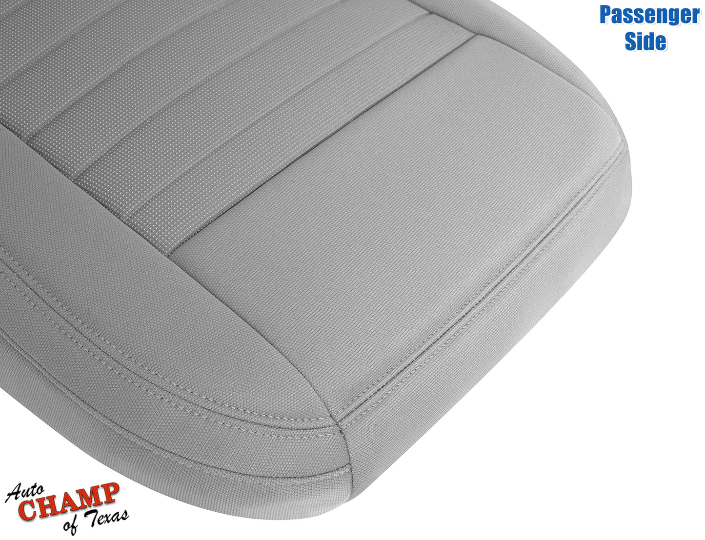 2019-2023 Ford Ranger Passenger Side Bottom Cloth Seat Cover Gray