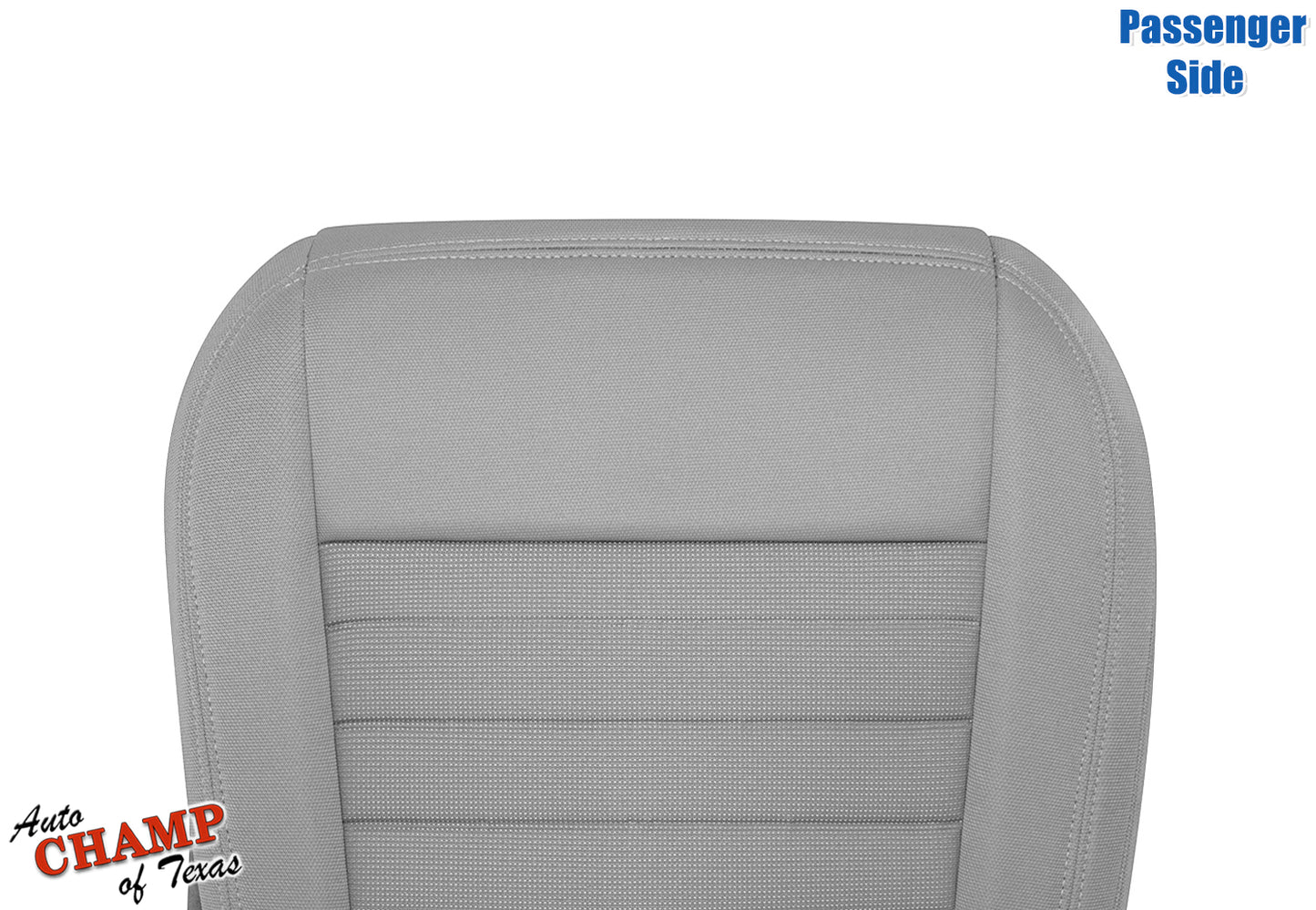2019-2023 Ford Ranger Passenger Side Bottom Cloth Seat Cover Gray