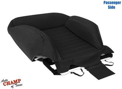 2019-2023 Ford Ranger Passenger Side Lean Back Cloth Seat Cover Black