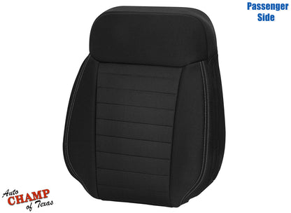 2019-2023 Ford Ranger Passenger Side Lean Back Cloth Seat Cover Black