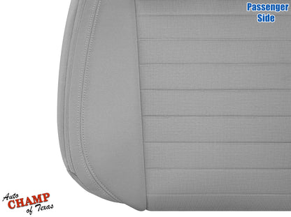 2019-2023 Ford Ranger Passenger Side Lean Back Cloth Seat Cover Gray