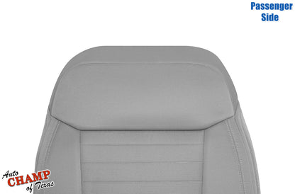 2019-2023 Ford Ranger Passenger Side Lean Back Cloth Seat Cover Gray