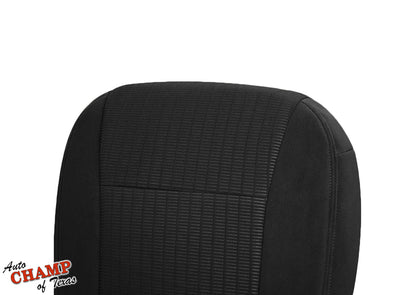 2007-2010 Ford Explorer Sport Trac Driver Side Bottom Cloth Seat Cover Black