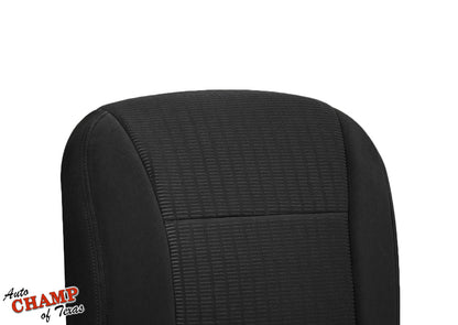2007-2010 Ford Explorer Sport Trac Driver Side Bottom Cloth Seat Cover Black