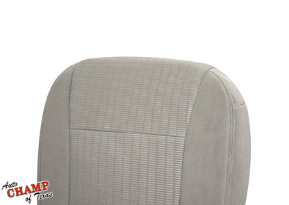 2007-2010 Ford Explorer Sport Trac Driver Side Bottom Cloth Seat Cover Gray