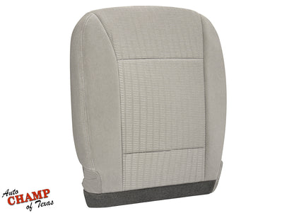 2007-2010 Ford Explorer Sport Trac Driver Side Bottom Cloth Seat Cover Gray