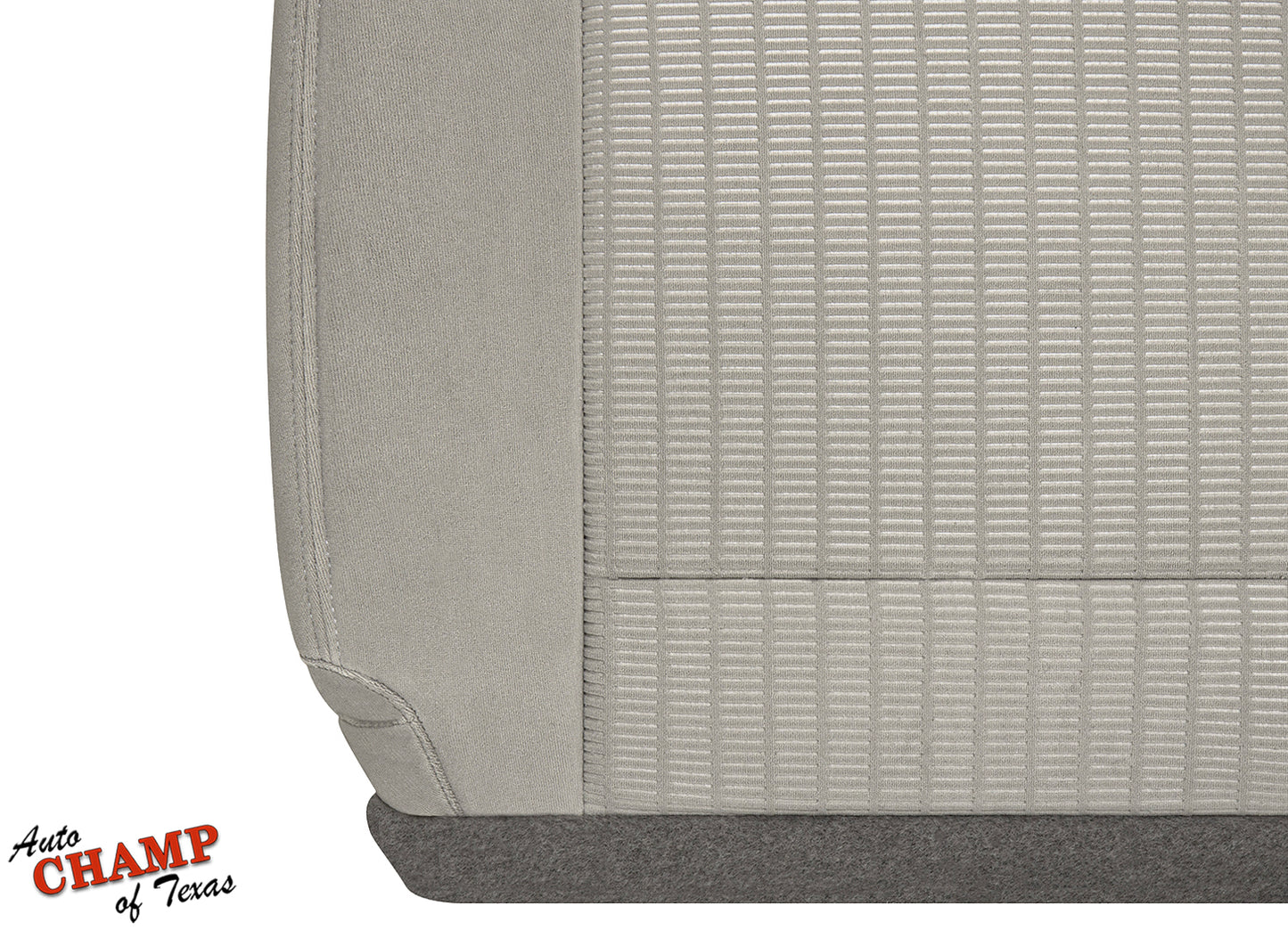2007-2010 Ford Explorer Sport Trac Driver Side Bottom Cloth Seat Cover Gray