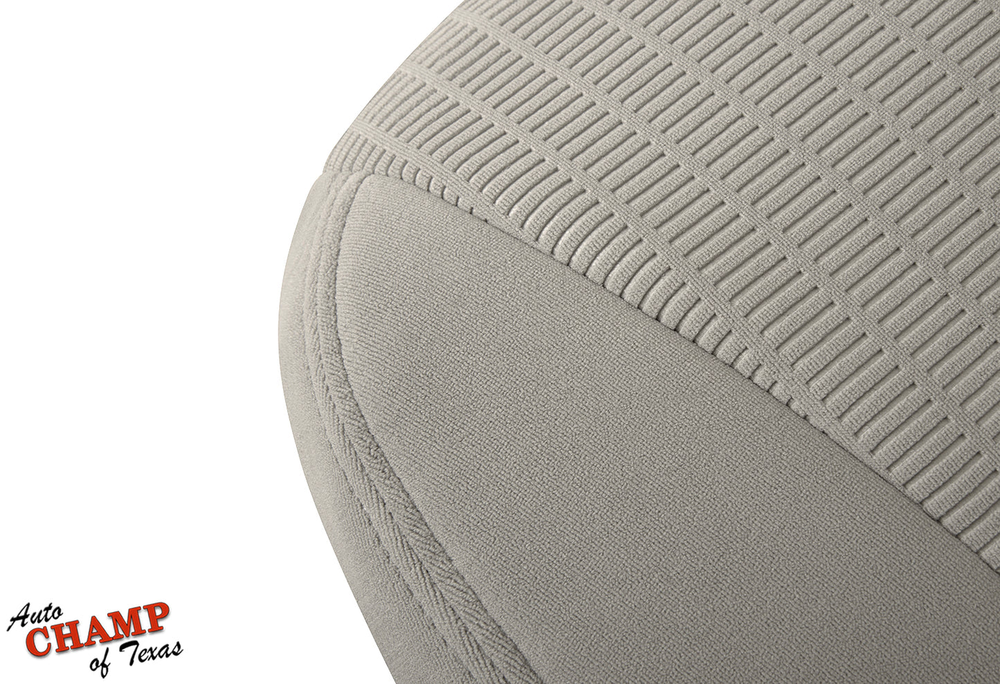 2007-2010 Ford Explorer Sport Trac Driver Side Bottom Cloth Seat Cover Gray