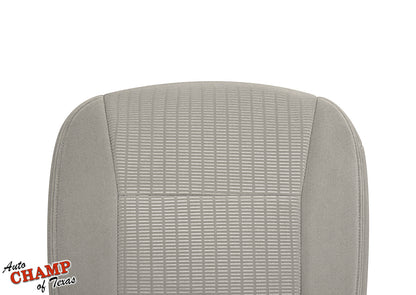 2007-2010 Ford Explorer Sport Trac Driver Side Bottom Cloth Seat Cover Gray