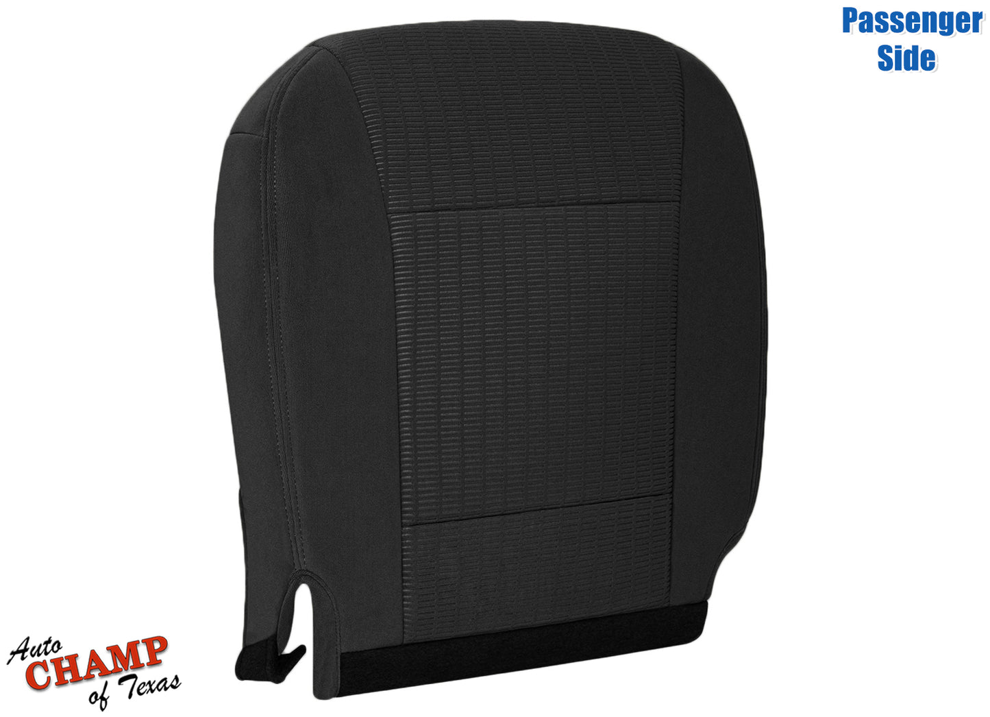 2007-2010 Ford Explorer Sport Trac Passenger Side Bottom Cloth Seat Cover Black