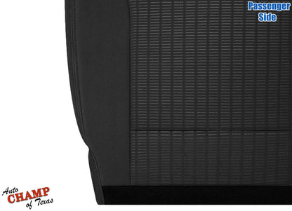 2007-2010 Ford Explorer Sport Trac Passenger Side Bottom Cloth Seat Cover Black
