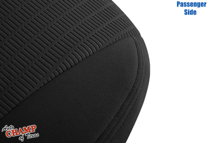 2007-2010 Ford Explorer Sport Trac Passenger Side Bottom Cloth Seat Cover Black