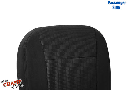 2007-2010 Ford Explorer Sport Trac Passenger Side Bottom Cloth Seat Cover Black