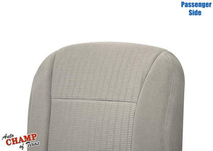 2007-2010 Ford Explorer Sport Trac Passenger Side Bottom Cloth Seat Cover Gray