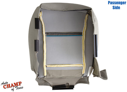2007-2010 Ford Explorer Sport Trac Passenger Side Bottom Cloth Seat Cover Gray
