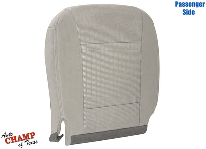 2007-2010 Ford Explorer Sport Trac Passenger Side Bottom Cloth Seat Cover Gray