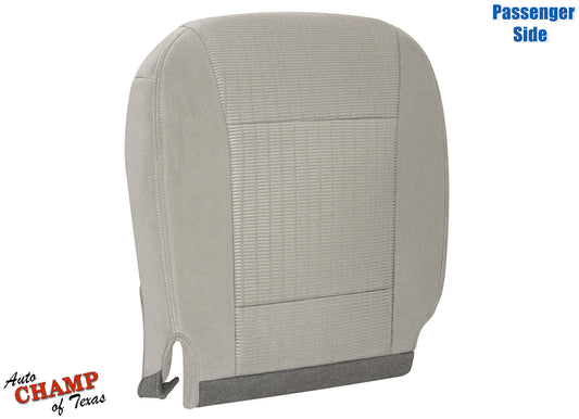 2007-2010 Ford Explorer Sport Trac Passenger Side Bottom Cloth Seat Cover Gray