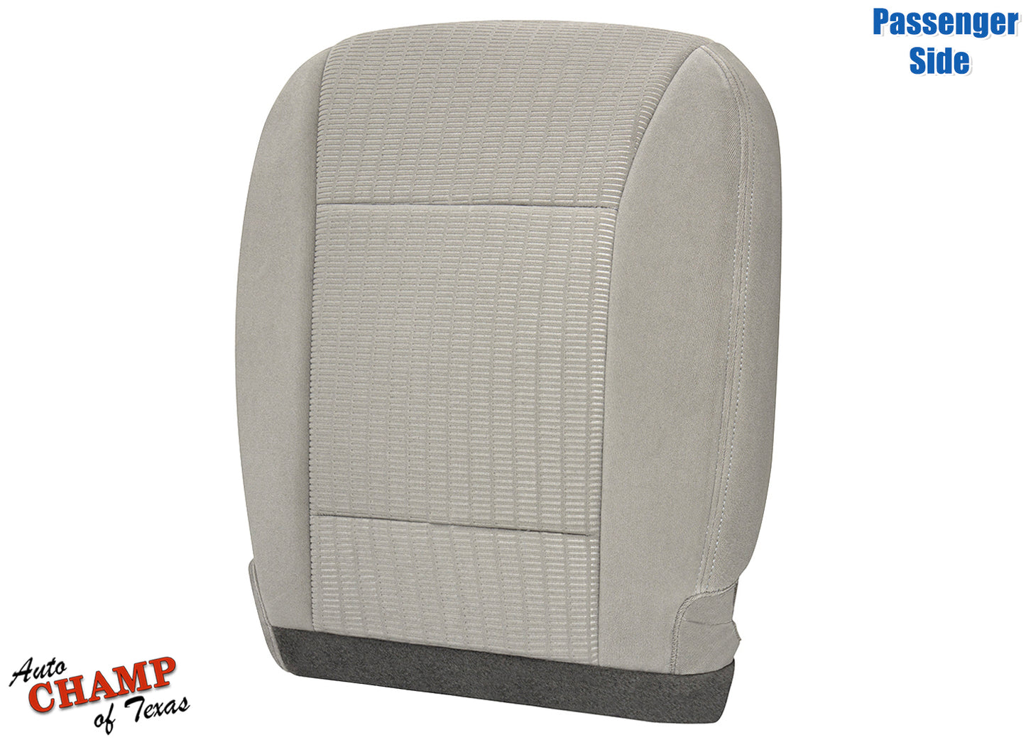 2007-2010 Ford Explorer Sport Trac Passenger Side Bottom Cloth Seat Cover Gray