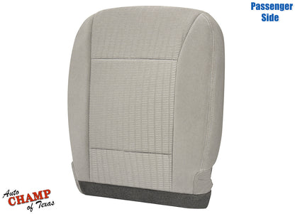 2007-2010 Ford Explorer Sport Trac Passenger Side Bottom Cloth Seat Cover Gray