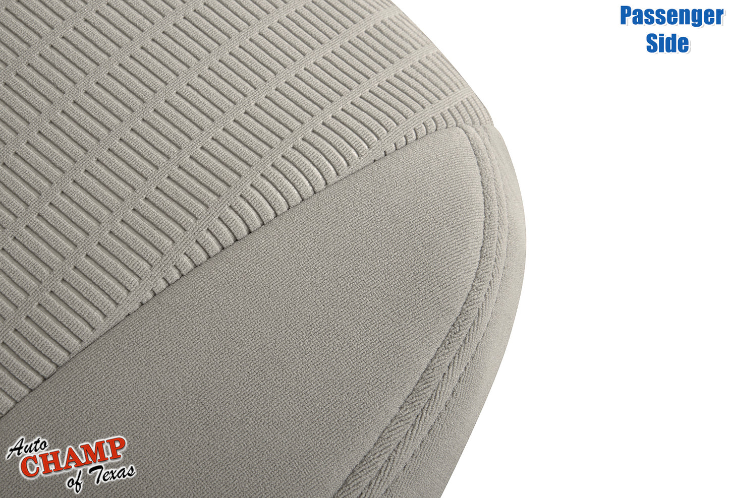 2007-2010 Ford Explorer Sport Trac Passenger Side Bottom Cloth Seat Cover Gray