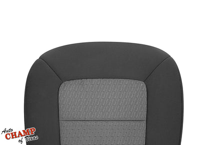2003-2005 Ford Explorer Sport Trac Driver Side Bottom Cloth Seat Cover 2-Tone Gray