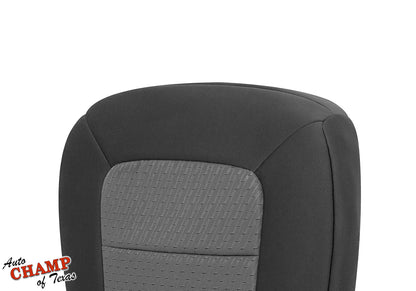 2003-2005 Ford Explorer Sport Trac Driver Side Bottom Cloth Seat Cover 2-Tone Gray
