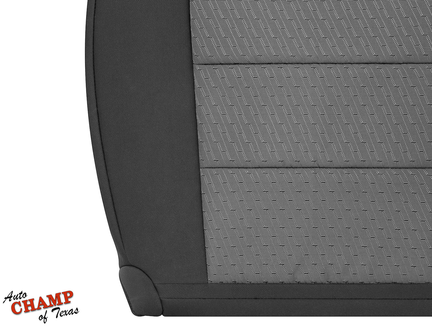 2003-2005 Ford Explorer Sport Trac Driver Side Bottom Cloth Seat Cover 2-Tone Gray
