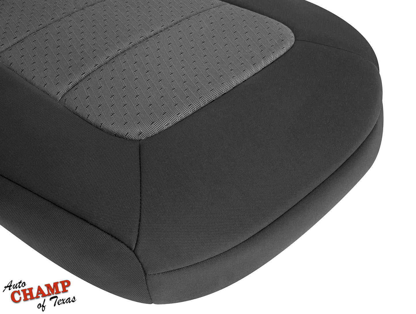2003-2005 Ford Explorer Sport Trac Driver Side Bottom Cloth Seat Cover 2-Tone Gray
