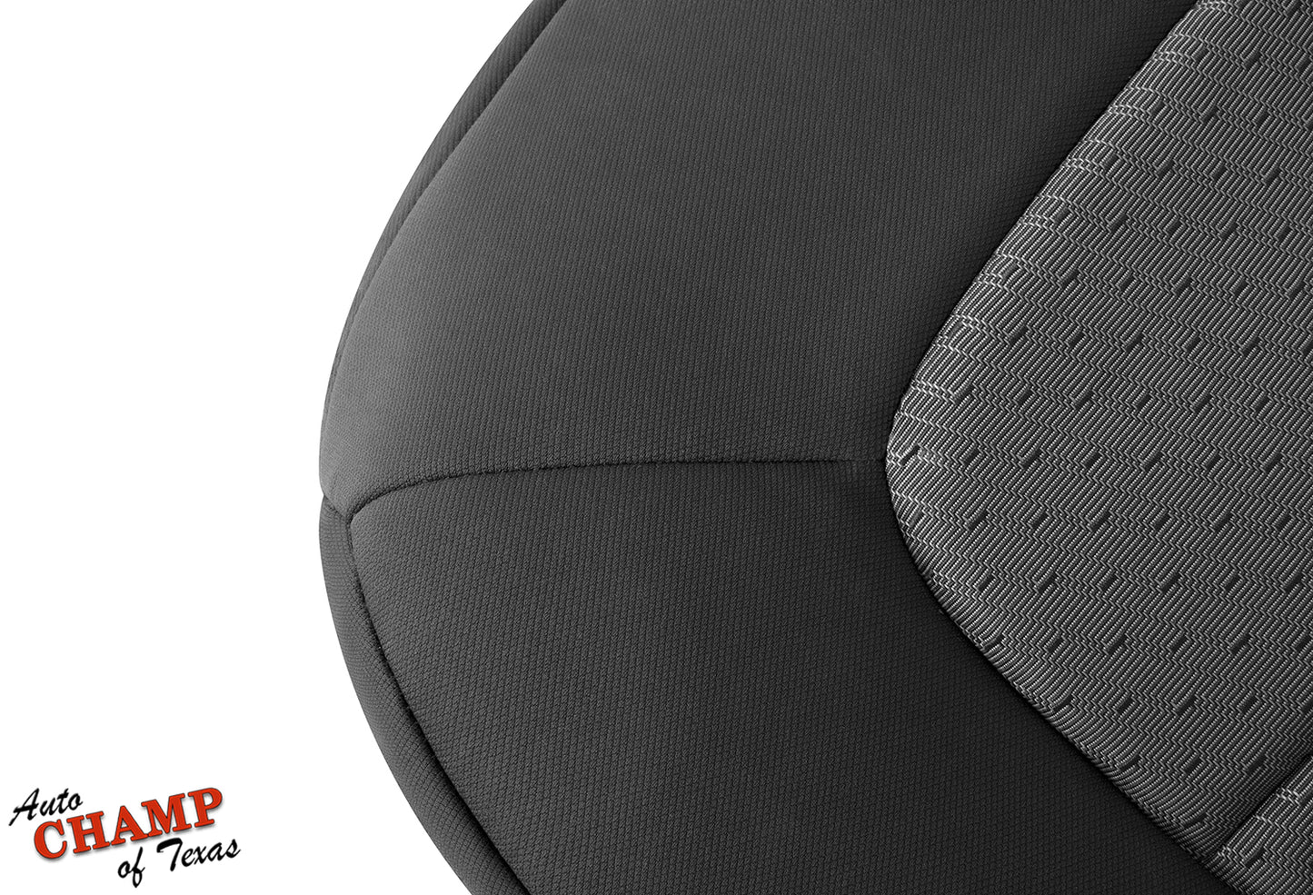 2003-2005 Ford Explorer Sport Trac Driver Side Bottom Cloth Seat Cover 2-Tone Gray