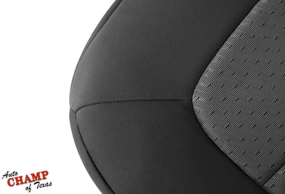 2003-2005 Ford Explorer Sport Trac Driver Side Bottom Cloth Seat Cover 2-Tone Gray