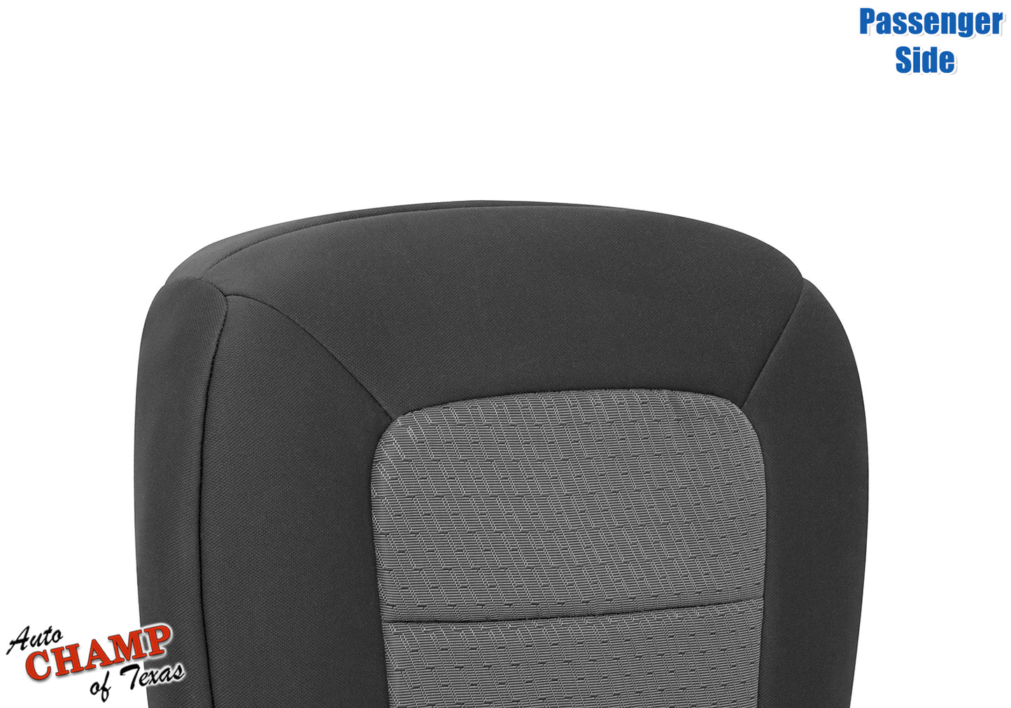 2003-2005 Ford Explorer Sport Trac Passenger Side Bottom Cloth Seat Cover 2-Tone Gray