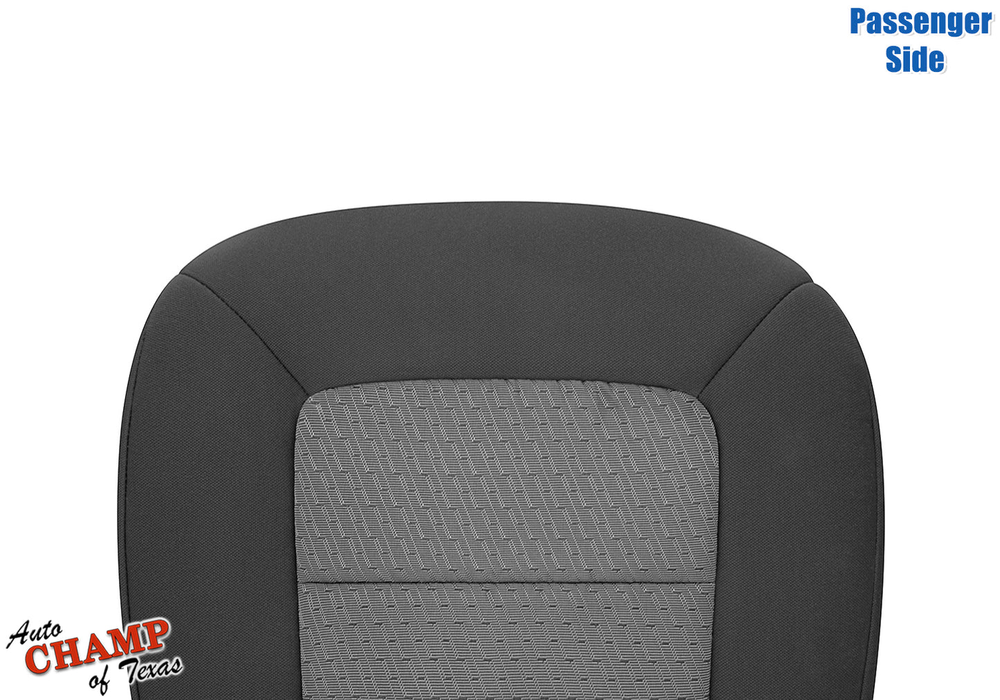 2003-2005 Ford Explorer Sport Trac Passenger Side Bottom Cloth Seat Cover 2-Tone Gray