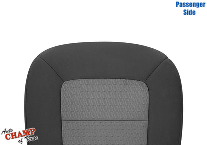 2003-2005 Ford Explorer Sport Trac Passenger Side Bottom Cloth Seat Cover 2-Tone Gray