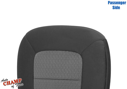 2003-2005 Ford Explorer Sport Trac Passenger Side Bottom Cloth Seat Cover 2-Tone Gray