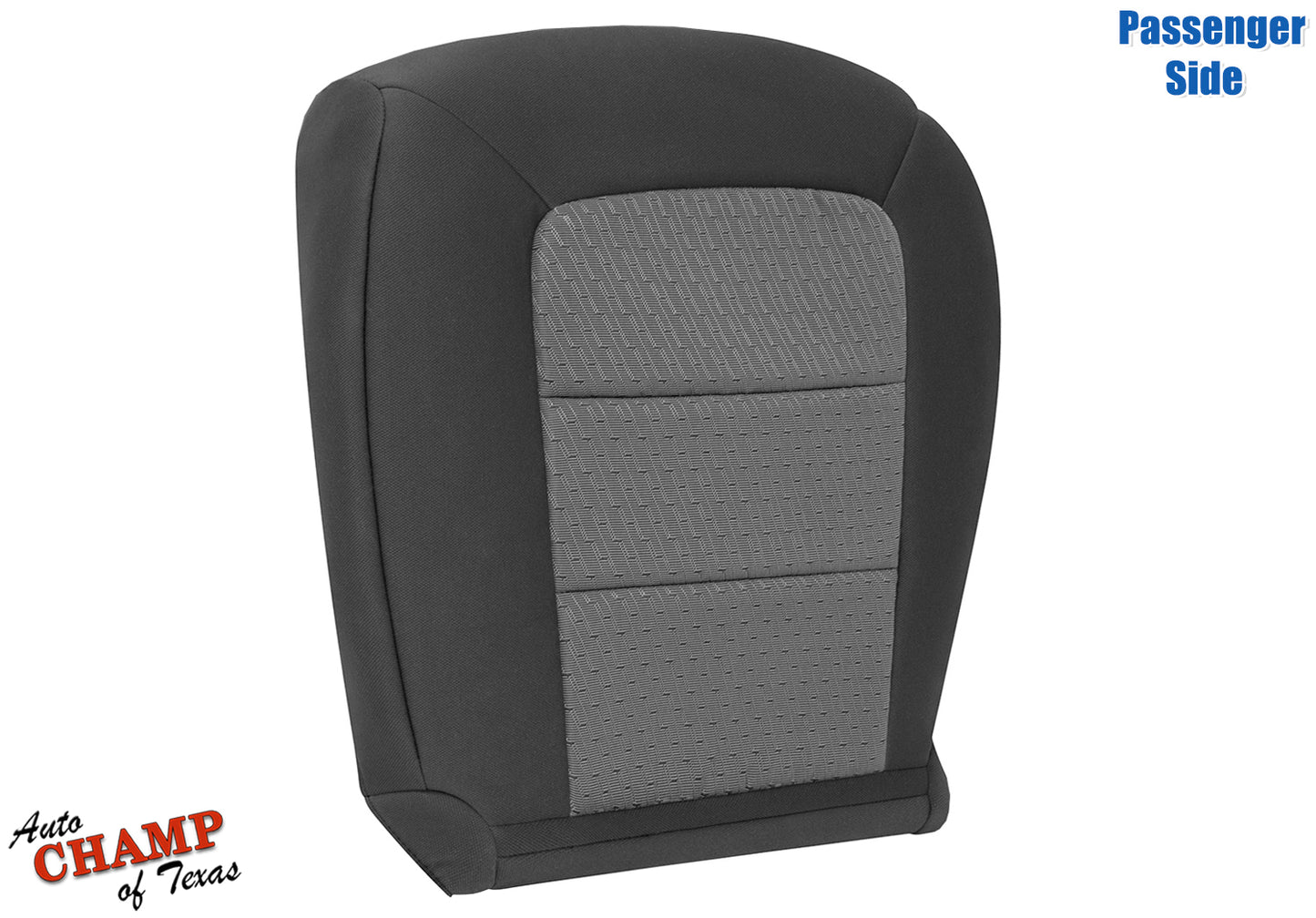 2003-2005 Ford Explorer Sport Trac Passenger Side Bottom Cloth Seat Cover 2-Tone Gray