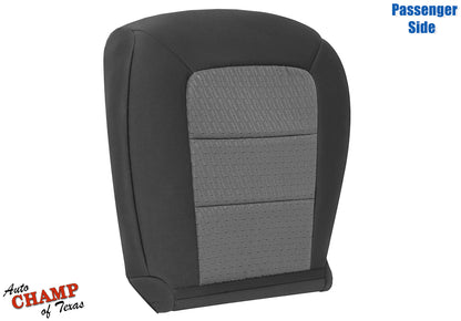 2003-2005 Ford Explorer Sport Trac Passenger Side Bottom Cloth Seat Cover 2-Tone Gray