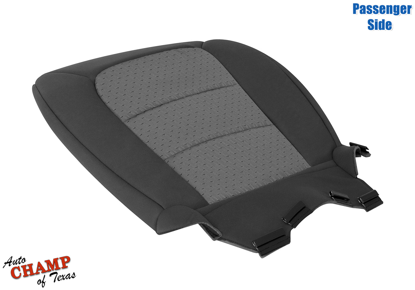 2003-2005 Ford Explorer Sport Trac Passenger Side Bottom Cloth Seat Cover 2-Tone Gray