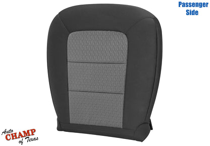 2003-2005 Ford Explorer Sport Trac Passenger Side Bottom Cloth Seat Cover 2-Tone Gray