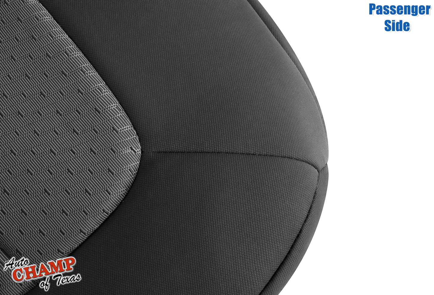 2003-2005 Ford Explorer Sport Trac Passenger Side Bottom Cloth Seat Cover 2-Tone Gray